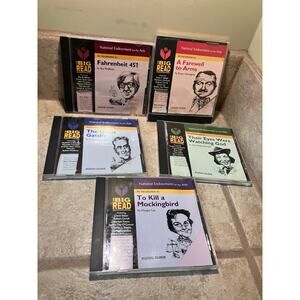 National Endowment of the Arts Fitzgerald, Hemingway, Lee, Hurston, Bradbury CD